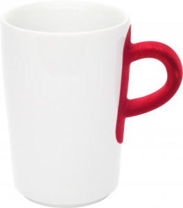 394727A24001C Пять чувств макиато чашка прикосновение! 0,35 л красный Kahla-porzellan