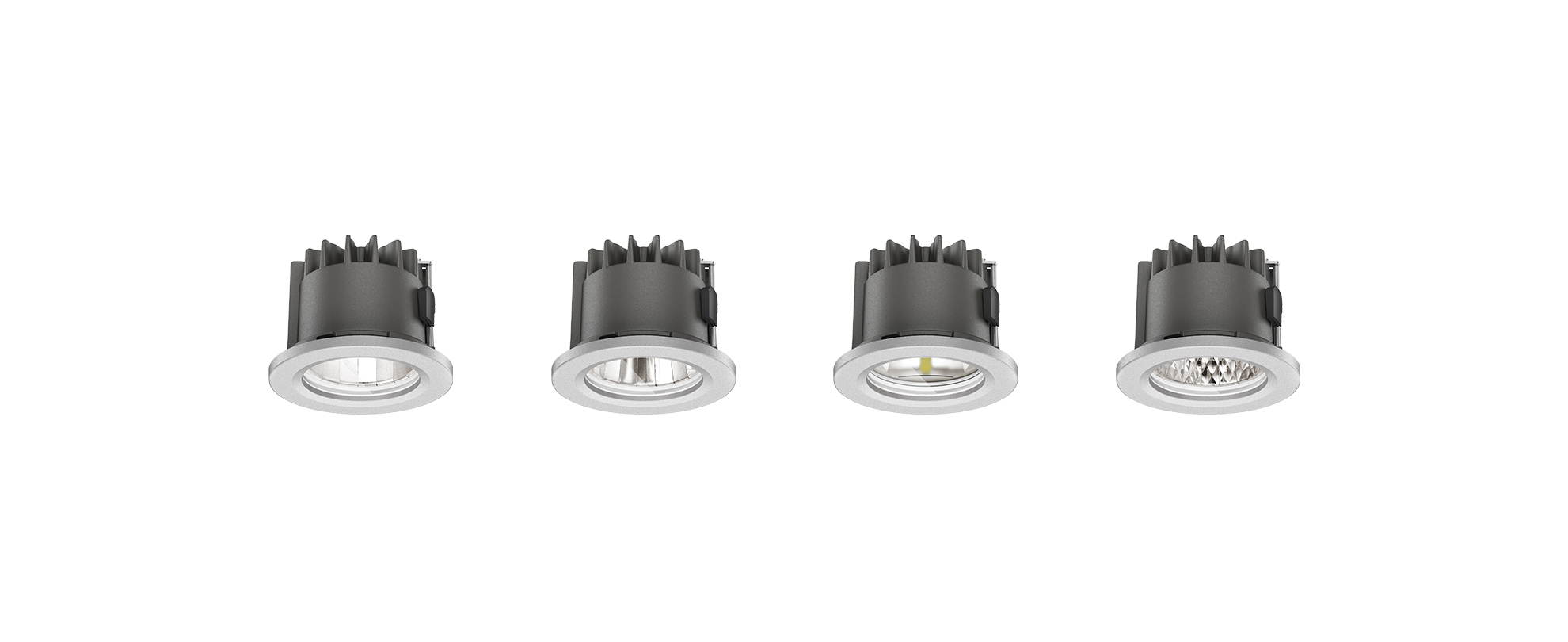 8516263 Встраиваемый в потолок светильник Platek ASTER Small  ASTER Small Basic - 1 COB 4000K 38°  - Вид №1