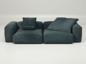 Модульный садовый диван