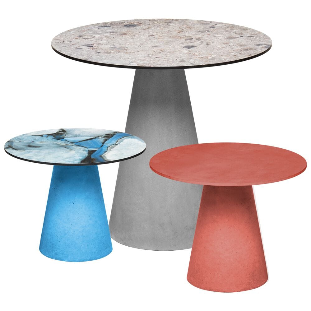 Круглый бетонный журнальный столик Vela Arredamenti Jar ARCH-00134679 - Вид №5