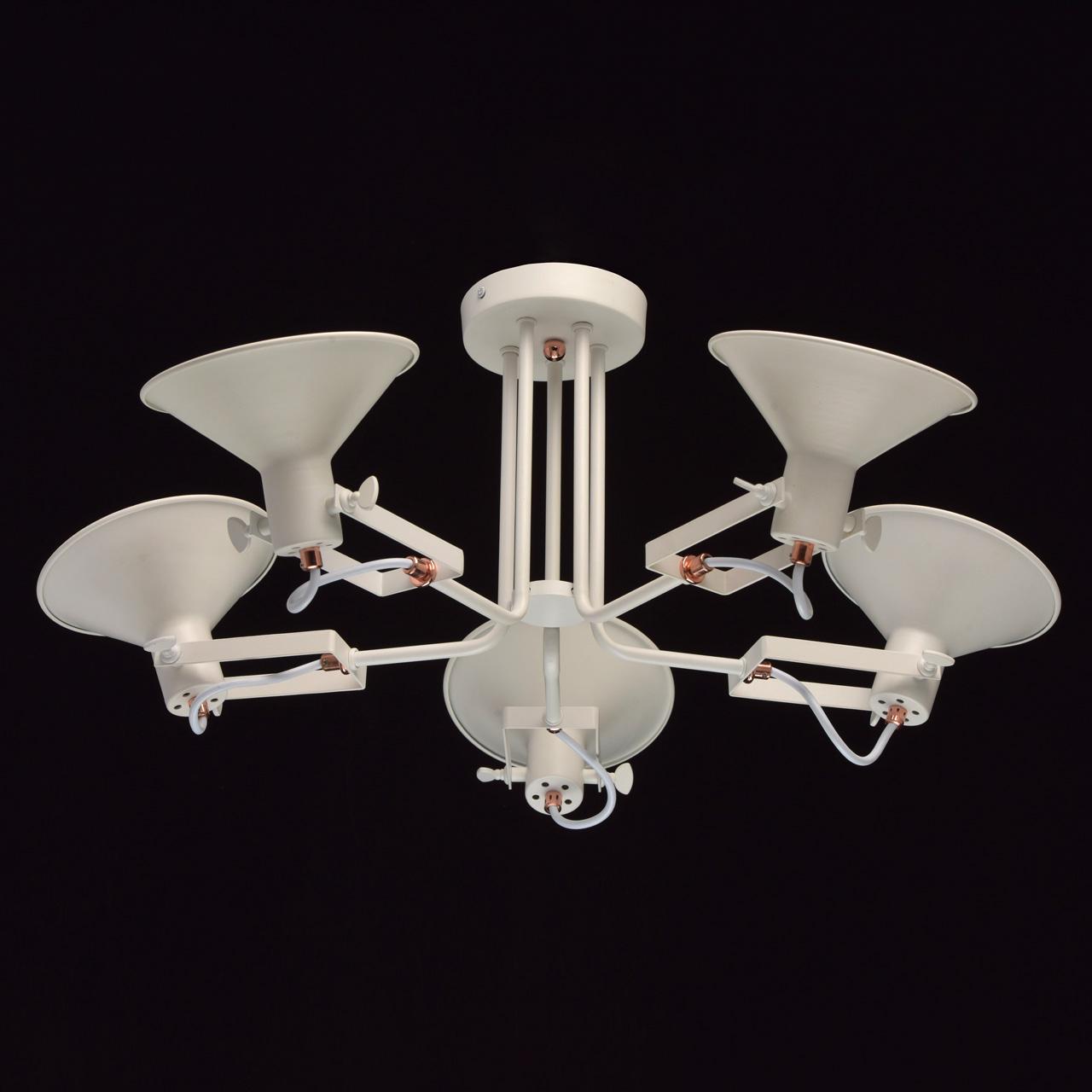 Потолочная люстра MW-Light ДаунТаун 3 691010705 MW-LIGHT ДИЗАЙНЕРСКИЕ, ДАУНТАУН 184065 Белый  - Вид №3