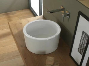 8807 - 8808 Накладная раковина на столешницу  овальная Scarabeo Ceramiche Bucket