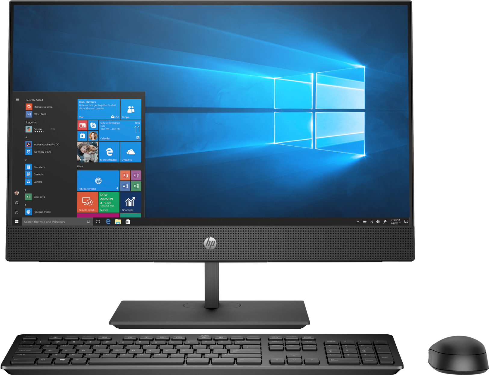 7EM22EA#ACB proone 440 g5 aio 23.8"(1920x1080 ips)/intel core i5 9500t(2.2ghz)/16384mb/512pcissdgb/dvdrw/wifi/war 1y/w10pro + hdmi port, adjust stand HP Santreyd 