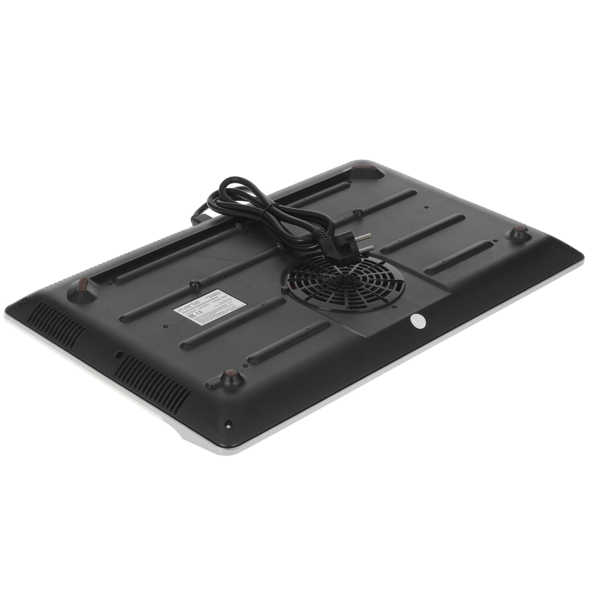 9058374 Плита компактная электрическая MARTA MT-HP4222C белый STDN-0113461 - Вид №4