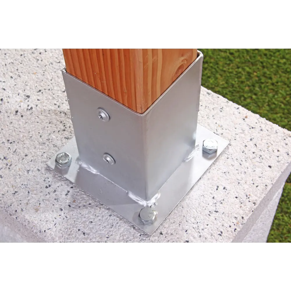 Опора столба прикручиваемая 61x61x150 мм Santreyd STLM-2209465 - Вид №2