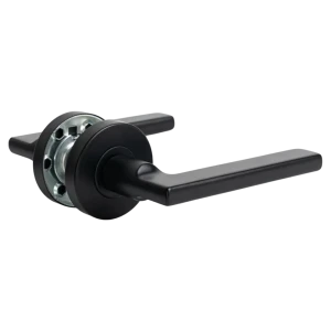 EDSON Дверная ручка EDS-6337 матовая черная для межкомнатных дверей 89404517