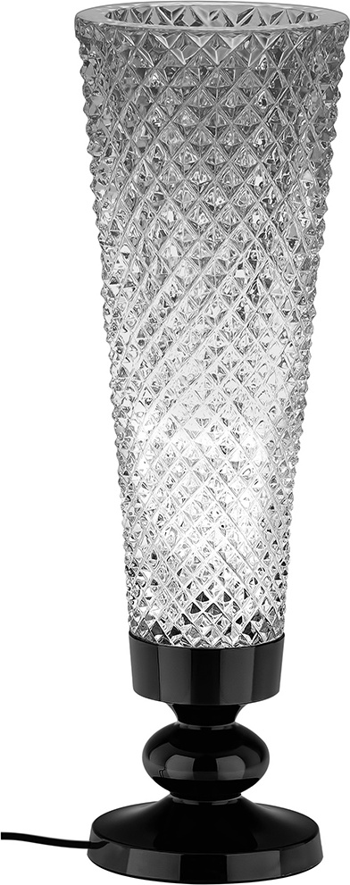 10629659 Avdeev Crystal Светильник "Снежная королева" подставка никель Хрусталь 