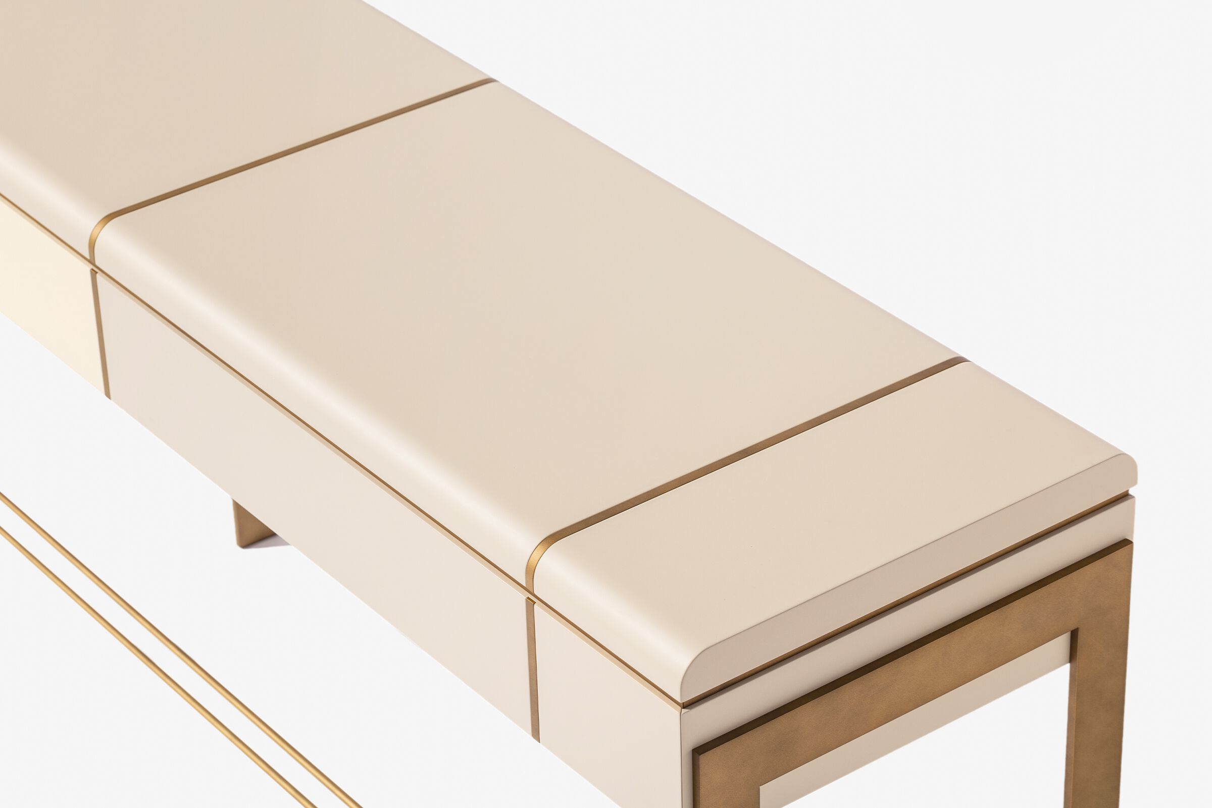 Деревянная прямоугольная консоль с ящиками Carpanese Home Identity ARCH-00036072 - Вид №2