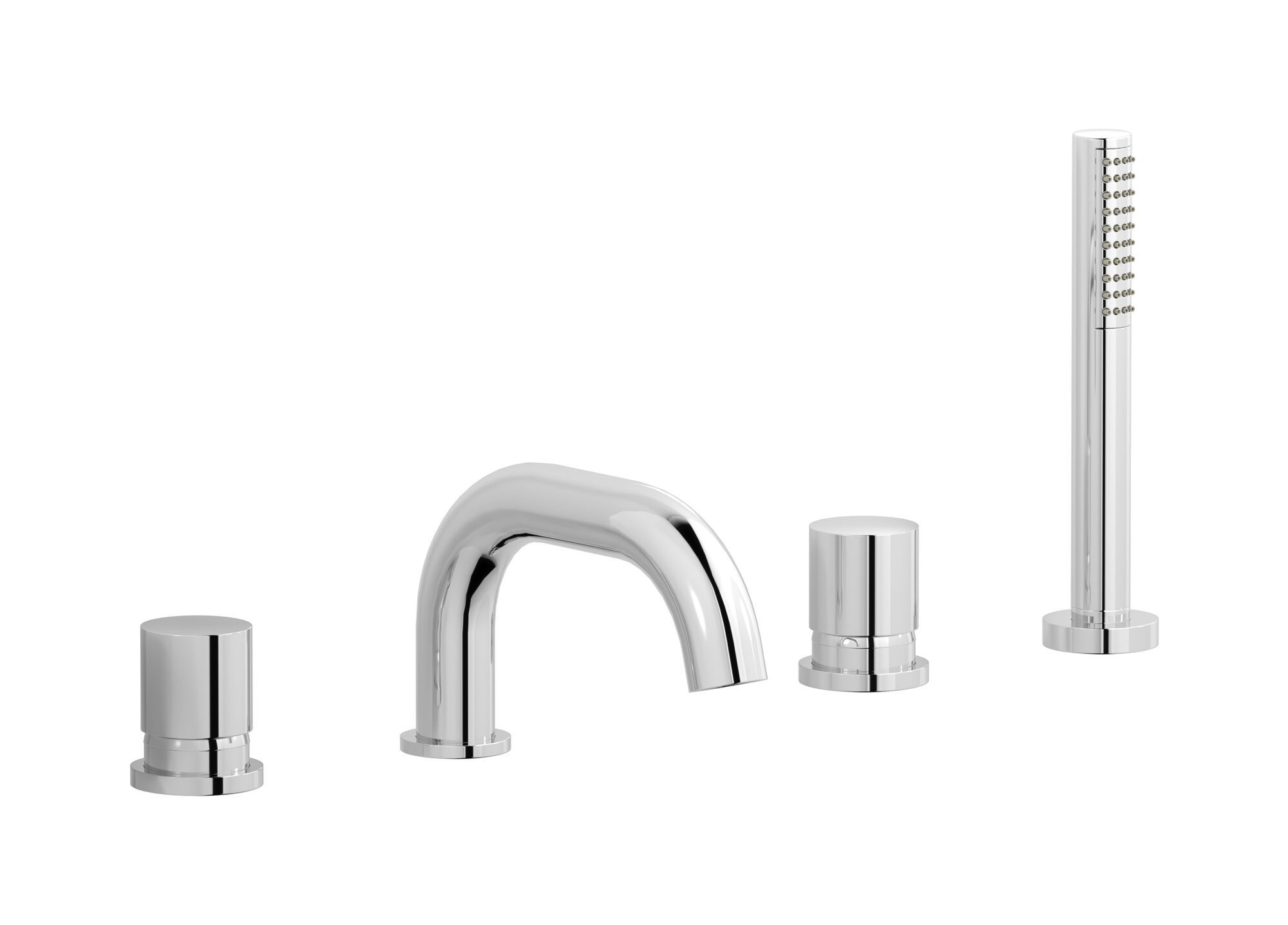 Смеситель для ванны с 4 отверстиями и ручным душем IB Brera ARCH-00040915