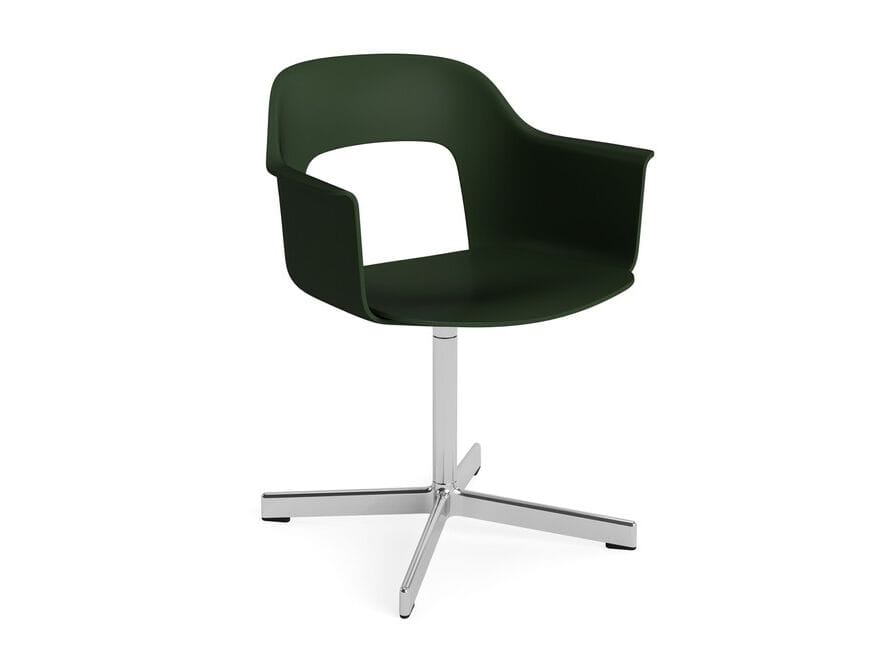 Вращающееся кресло из полипропилена с подлокотниками Hay макет ARCH-00133806 - Вид №31