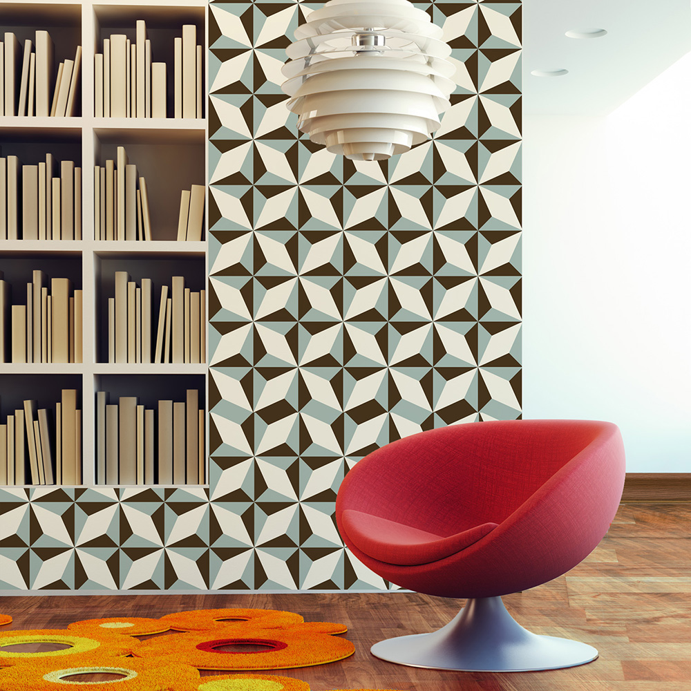 Декор для двери North Star Pattern Walplus WM5105X6 - Вид №2