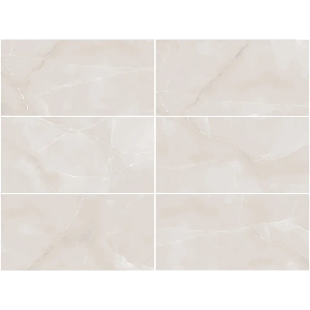 Глазурованный керамогранит Ceradim Payour Onyx Blanco Карвинг 60x120 см 1.44 м² матовый цвет серый 89457821 STLM-2002093 - Вид №1