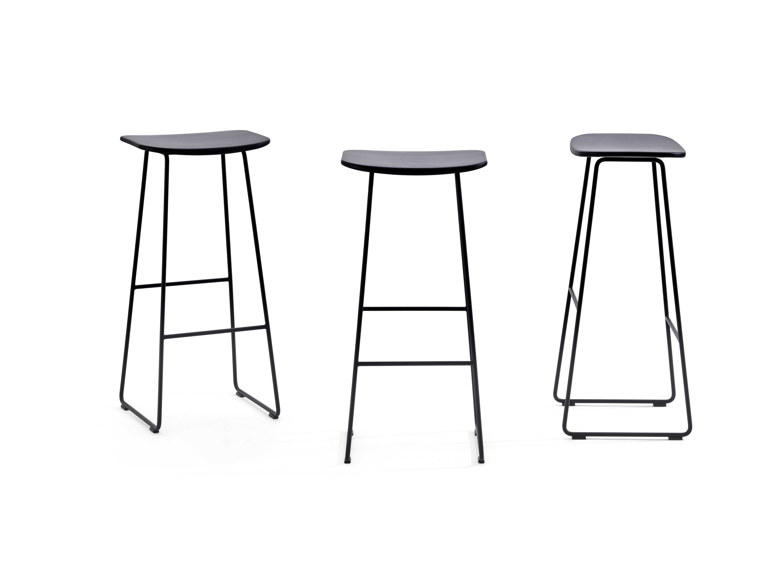 Высокий металлический табурет с подставкой для ног ESTEL GROUP LIGHT ARCH-00065583 - Вид №1