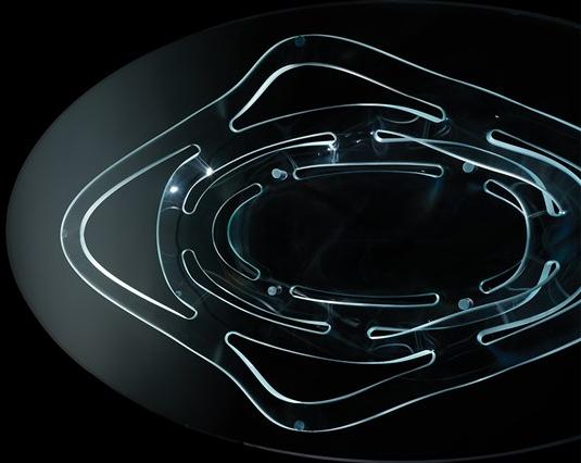 Reflex Круглый стеклянный журнальный столик Neolitico sun-id-1397797 - Вид №2