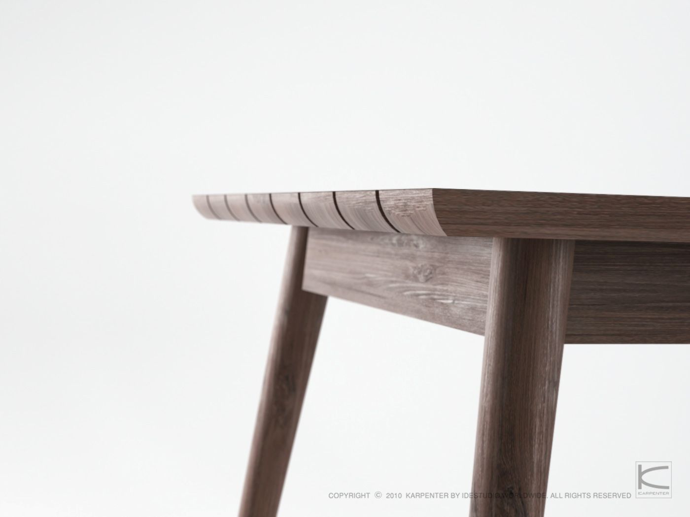 Садовый стол из тикового дерева KARPENTER Vintage Outdoor ARCH-00069716 - Вид №2