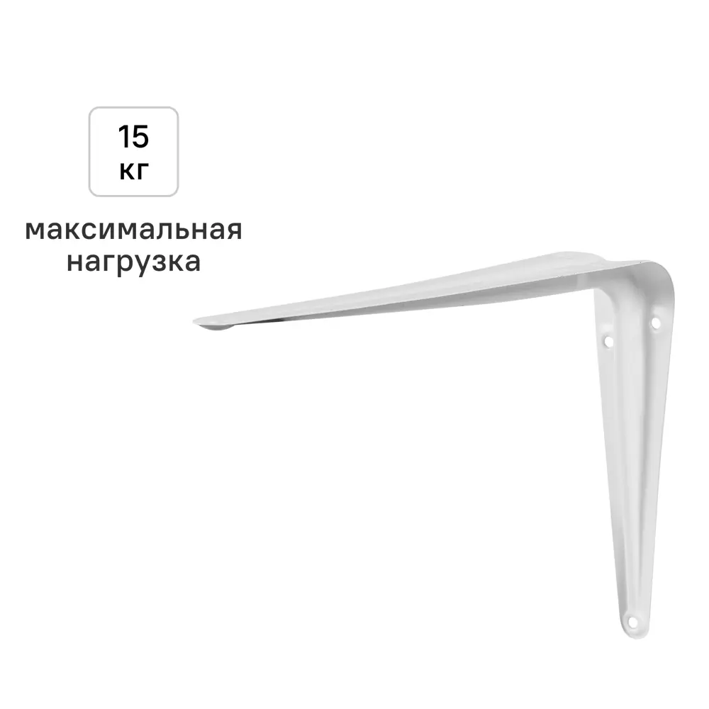 Утилитарный кронштейн Normo 15x20 см нагрузка до 15 кг цвет белый Santreyd STLM-2065421
