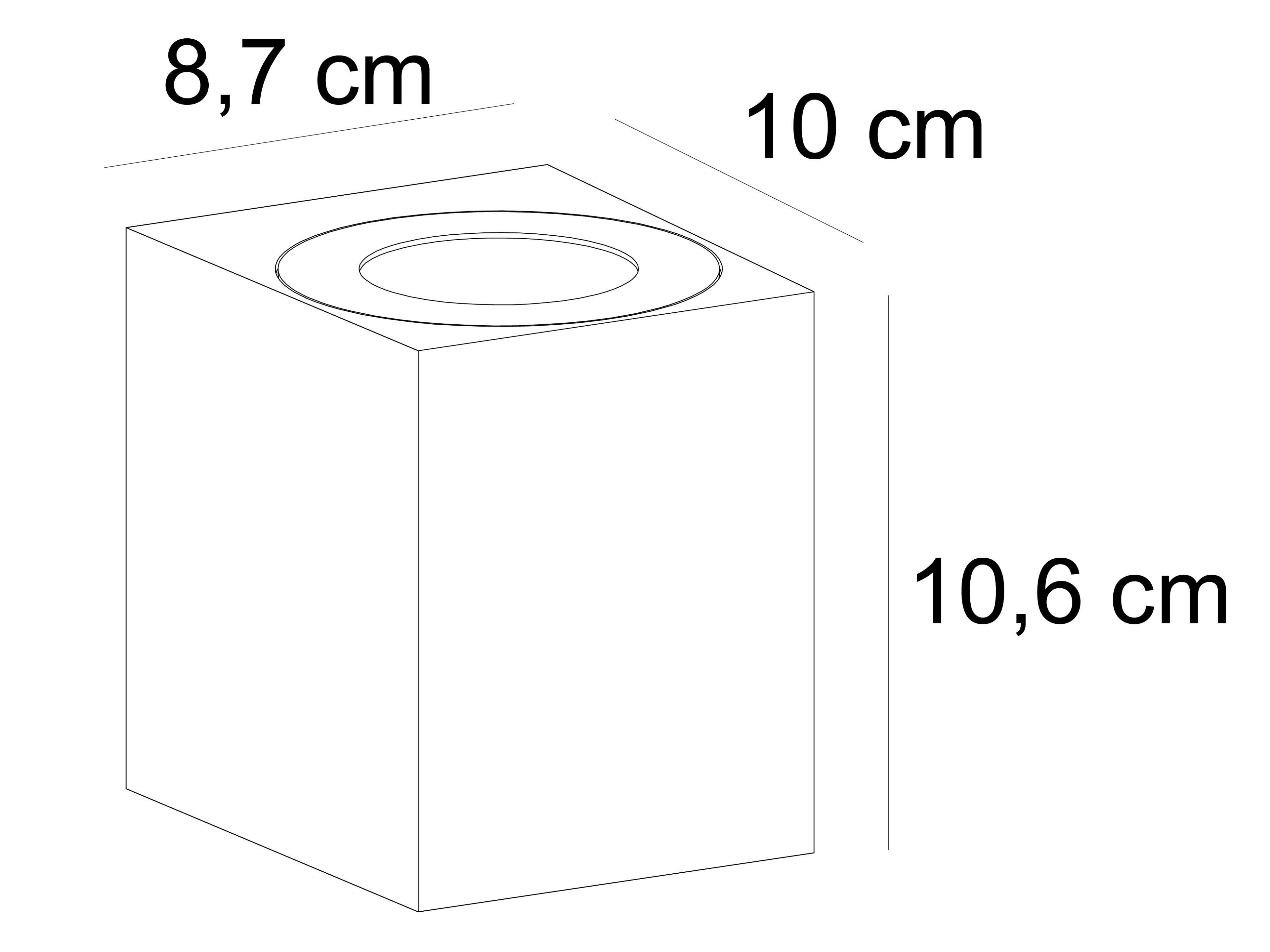 Алюминиевый настенный светильник Nordlux CANTO KUBI 2 ARCH-00056268 - Вид №2