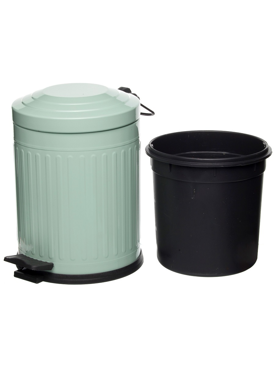 Вёдра с педалью и крышкой Apus 5L Mint NAVAKO 11012 - Вид №2