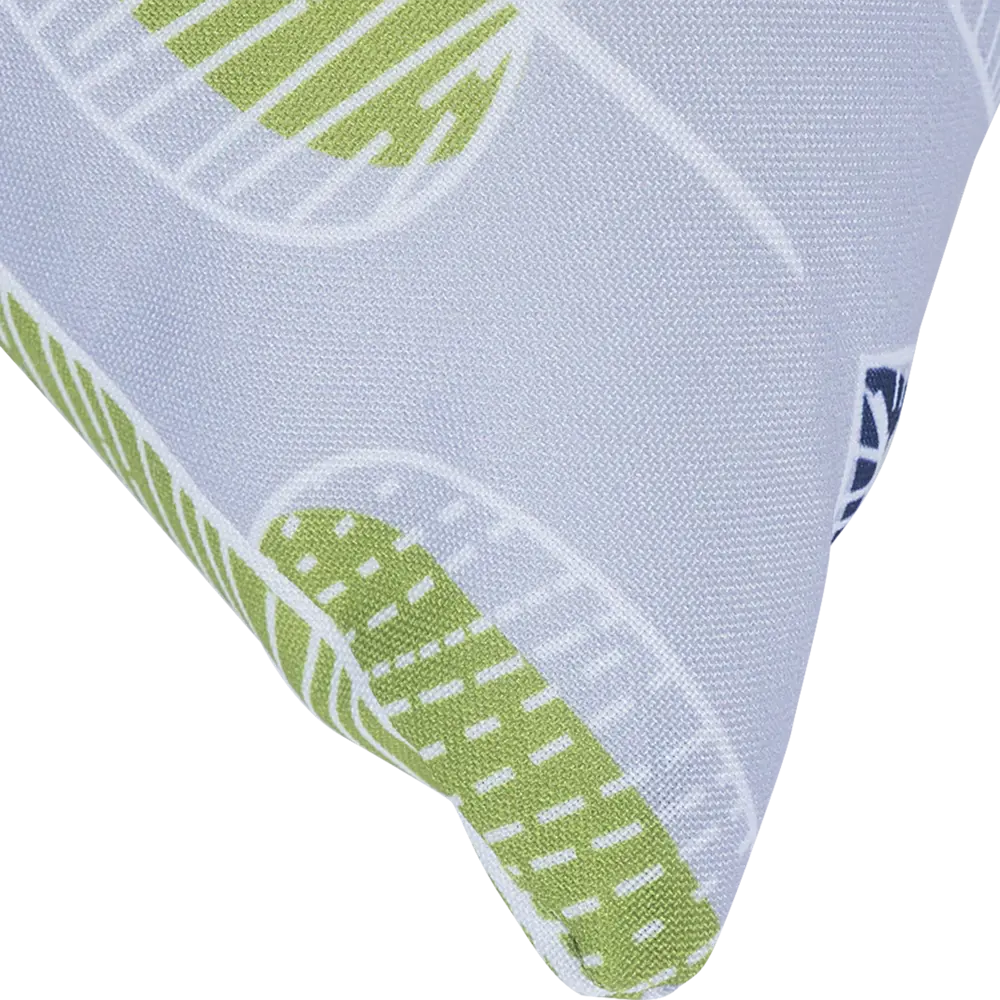 Подушка декоративная, 40х40 см, текстура листья, цвет серый SEASONS STLM-2156041 - Вид №2