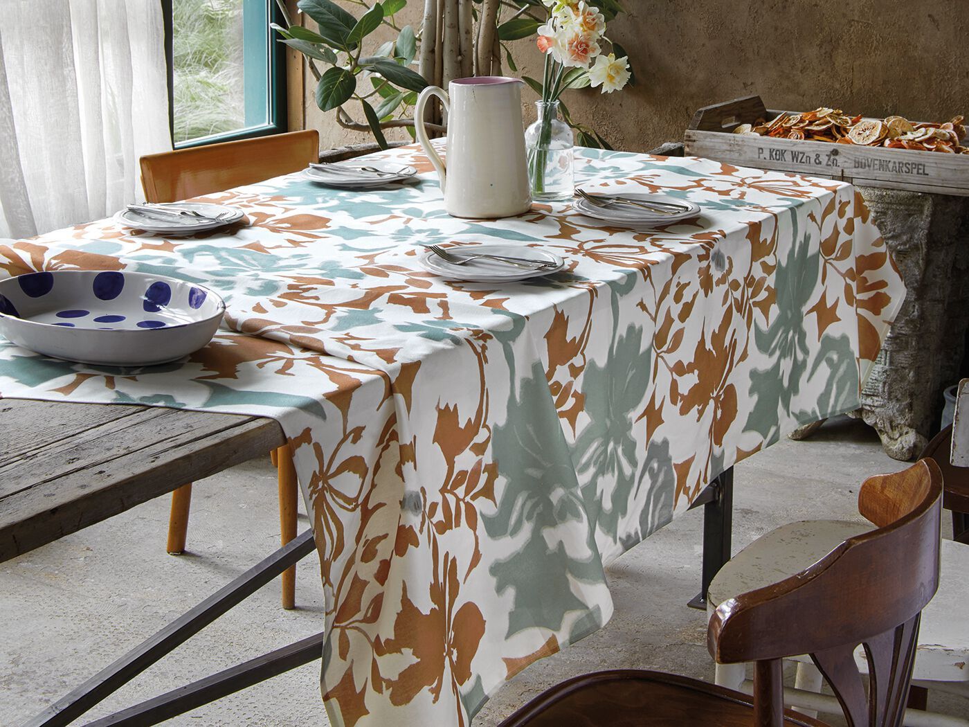 Чистый хлопок Панама скатерть Gabel Convivio ARCH-00014901 - Вид №1