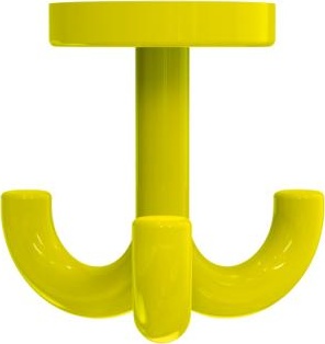 477.90.052 тройной крючок HEWI System 111 | Polyamid  - Вид №16