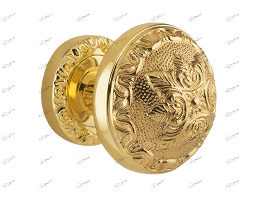 0C7524.000.01 Фиксированная ручка центральной двери Золото 24К Mestre 