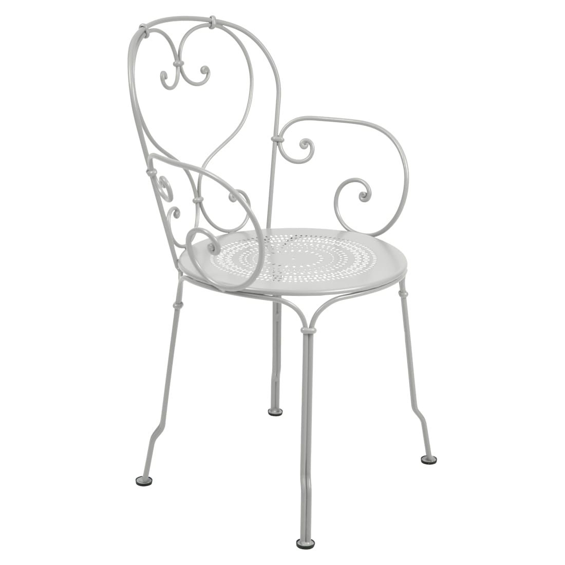 Стальной садовый стул с подлокотниками Fermob 1900 ARCH-00117543 - Вид №27