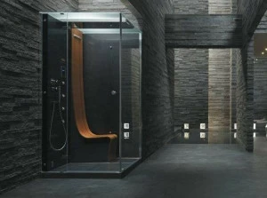 Jacuzzi® Многофункциональная прямоугольная душевая кабина с турецкой баней