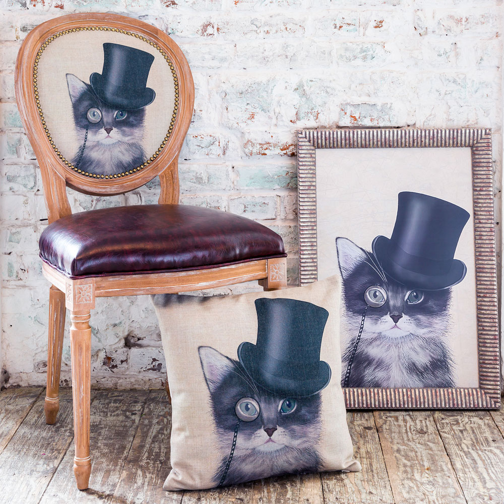 972400772 Картина «Мисс Монокль» в раме Object Desire  - Вид №1