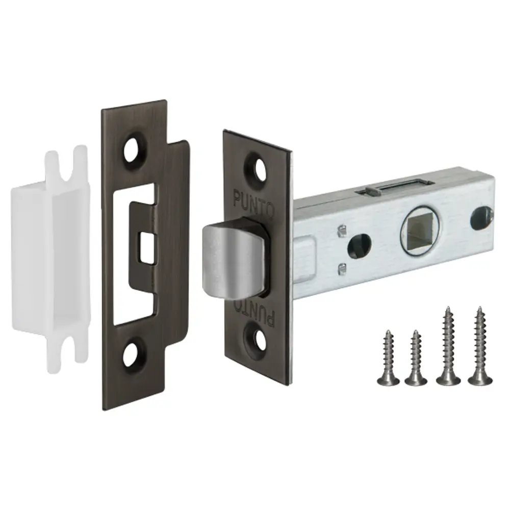 Врезная защелка PUNTO METL45-8 для деревянных дверей 89408331 STLM-1577161