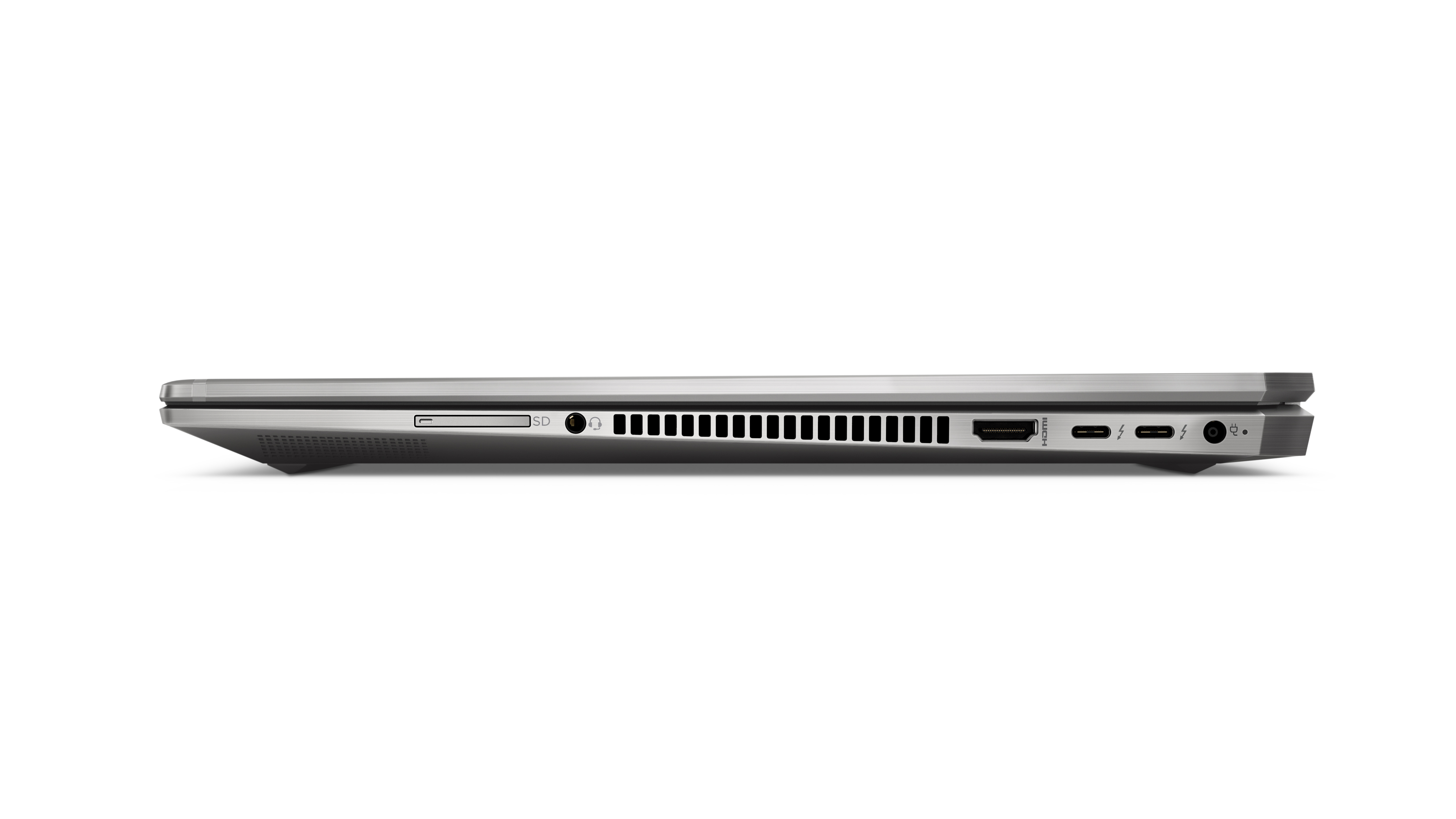 6TW47EA#ACB zbook x360 studio g5 15.6"(3840x2160)/touch/intel core i9 9880h(2.3ghz)/16384mb/512ssdgb/nodvd/ext:nvidia quadro p2000(4096mb)/war 3y/2.26kg/silver/w10pro + no pen HP Santreyd  - Вид №12