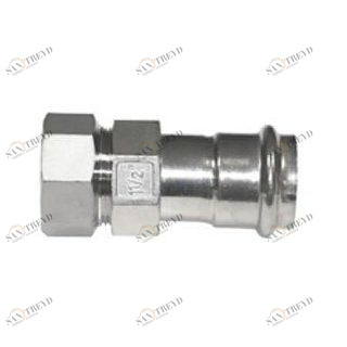 Муфта разборная В-пресс 18 x 3/4" нержавеющая сталь IBP PS4330G0180600