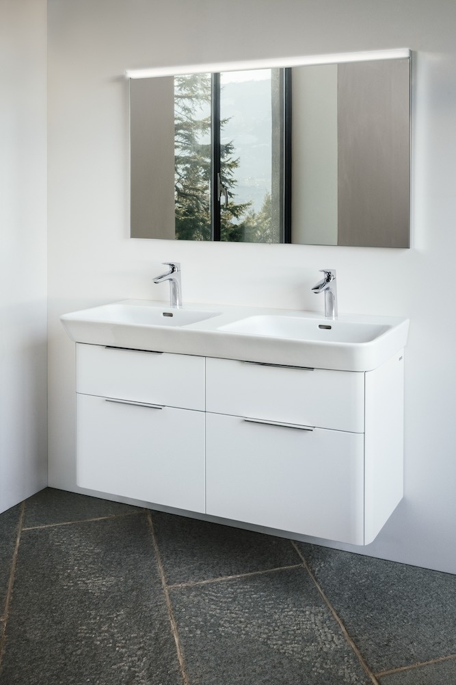 H4474079001441 Зеркало с алюминиевой рамкой, без подсветки LAUFEN PRO - Вид №2