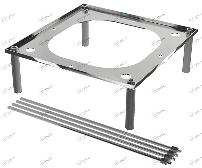 FIR Italia Потолочный душ BUILT-IN PARTS 05.2448.6 
