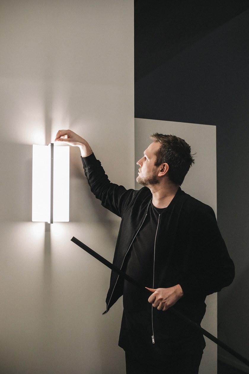 Vibia Настенный светильник из стекла Kontur sun-id-1469623 - Вид №4