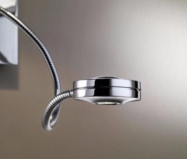 BOVER Светодиодная лампа для чтения из ткани Lexa sun-id-1457223 - Вид №1