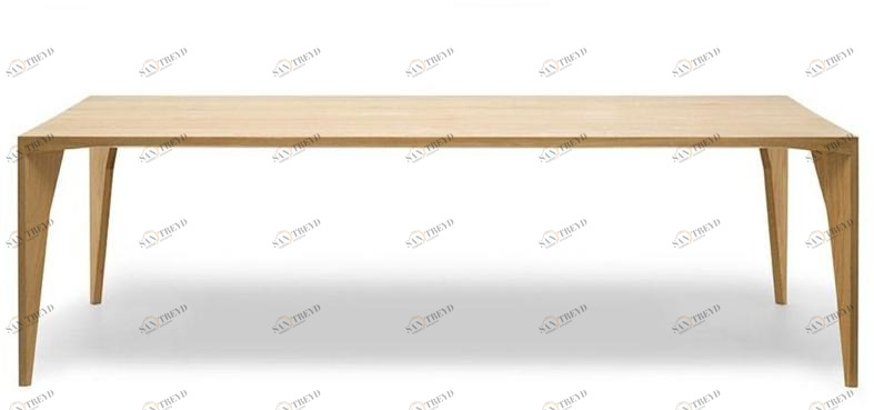 COR Прямоугольный деревянный стол Delta sun-id-1465605