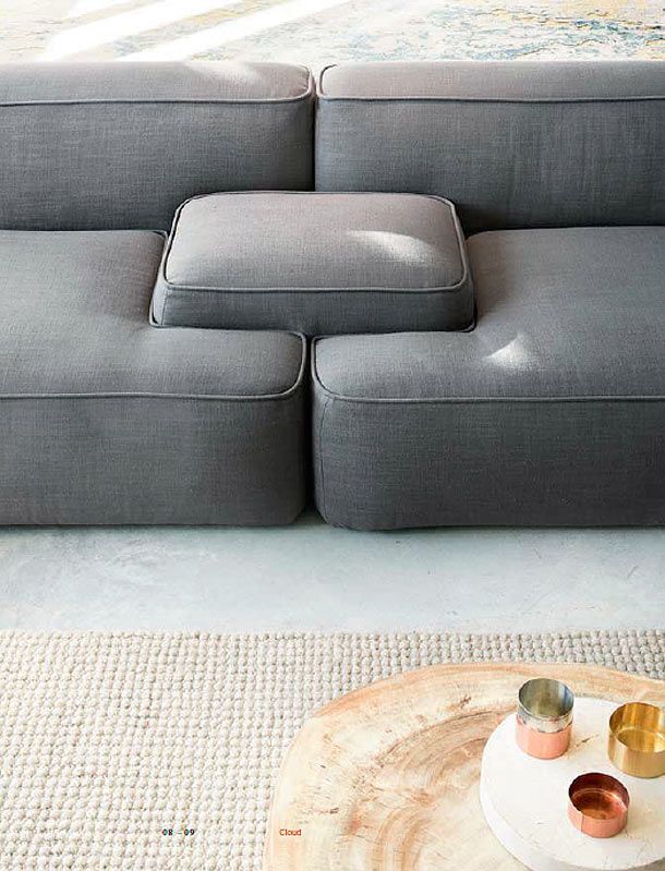 Модульный диван Goff угловой белый ICON DESIGNE ДИЗАЙНЕРСКИЕ 178088 Белый  - Вид №23