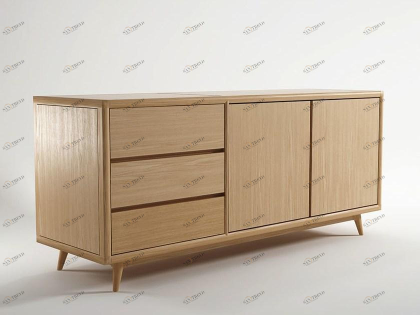 KARPENTER Комод деревянный с распашными дверцами Vintage sun-id-1490961