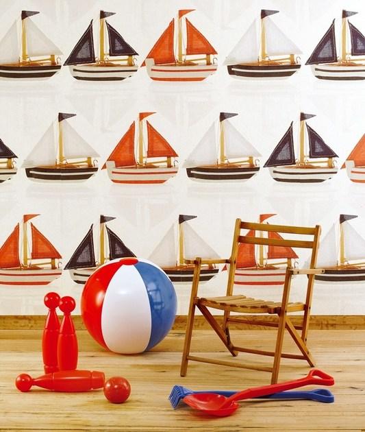 Wall&decò Детские мотивы Contemporary wallpaper 2010 sun-id-1366690 - Вид №2