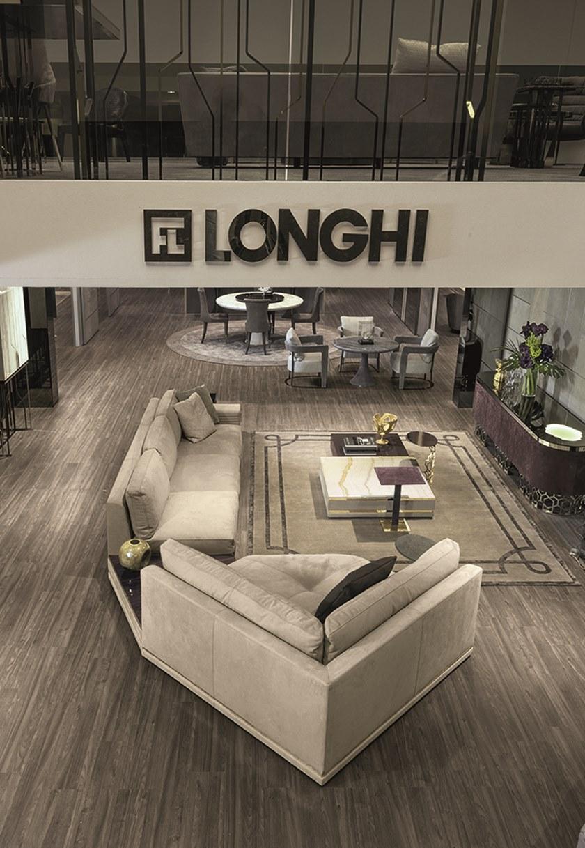 Longhi Секционный угловой диван в коже Loveluxe 2017 – essence collection W 574 - Вид №3