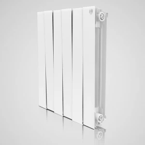 Радиатор биметаллический Royal Thermo PianoForte Bianco Traffico (белый)  - 4 секции