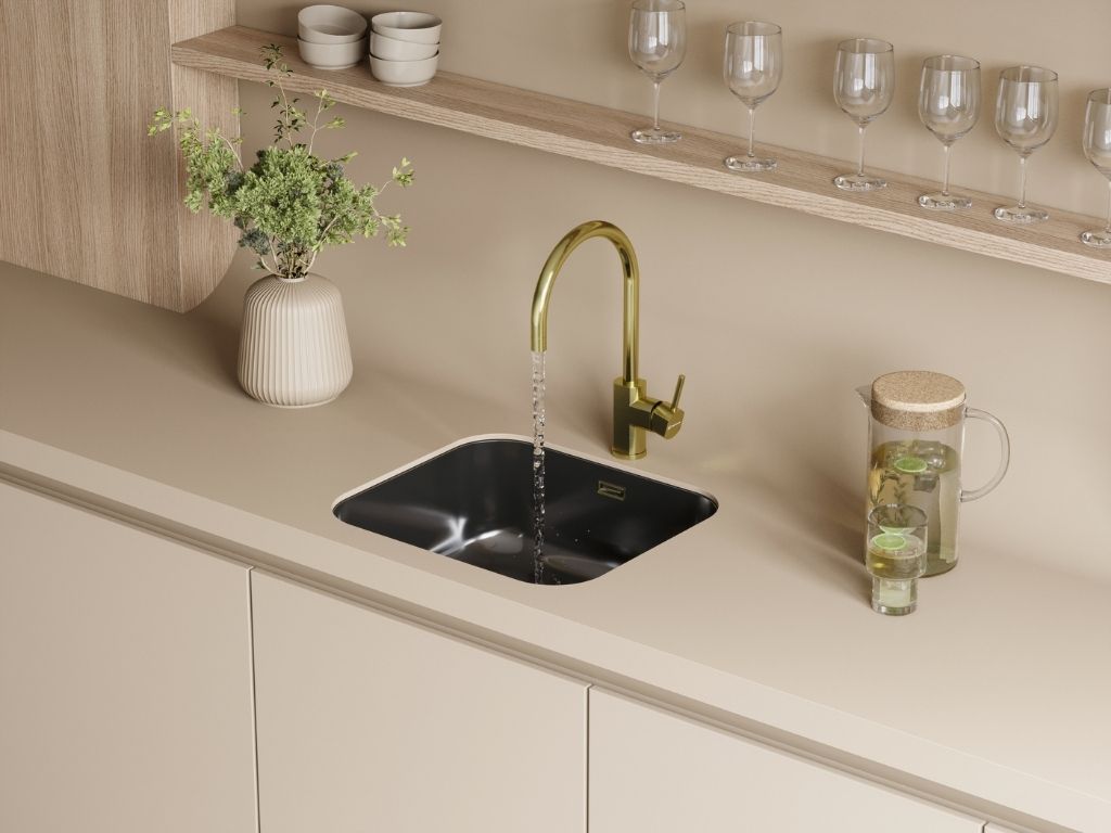 Кухонная мойка Omi 49-U/I GM OMOIKIRI 4993073 - Вид №3