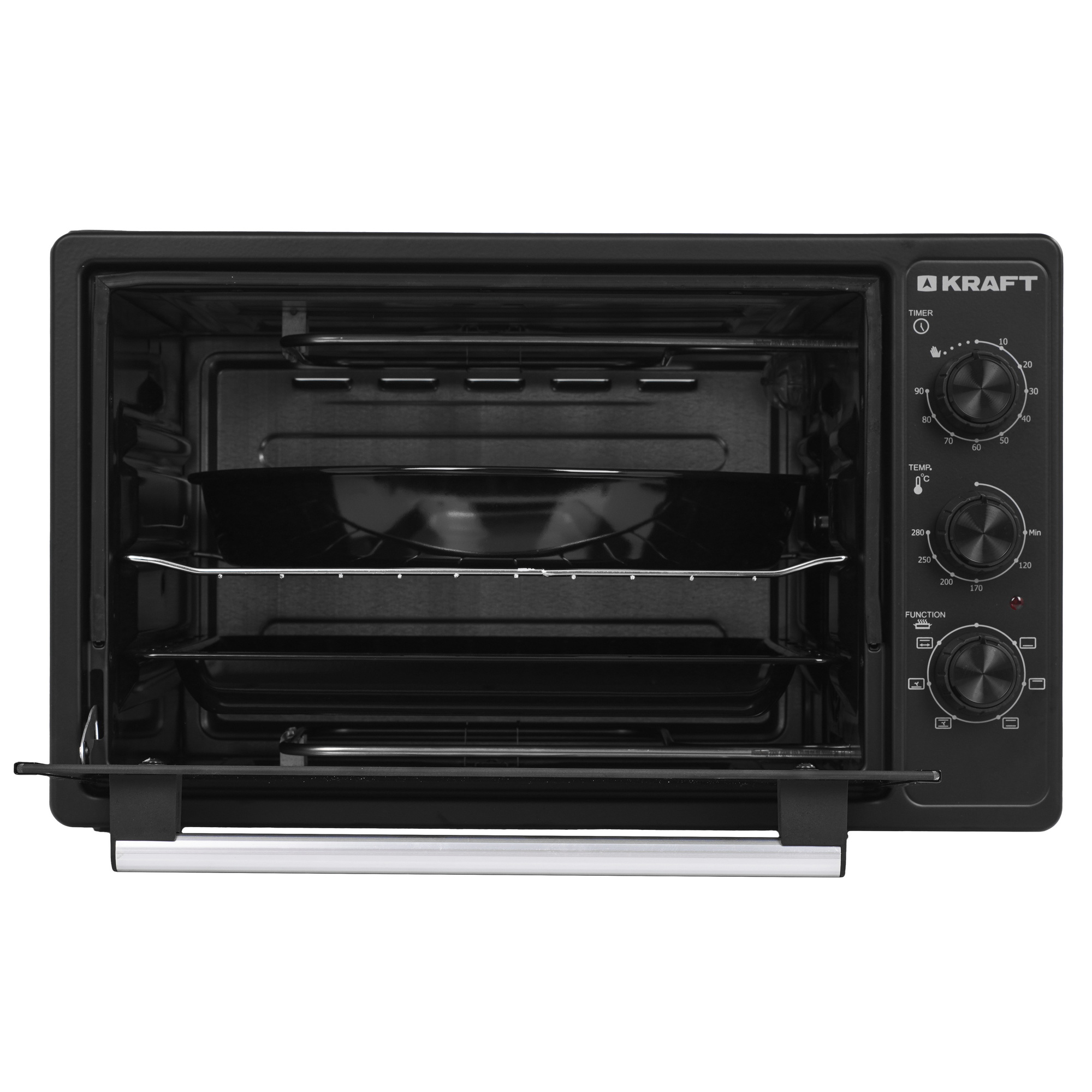 9265946 Мини-печь Kraft KN-MO 3904 FRKBL черный STDN-0120294 - Вид №5