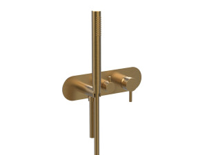 3 отверстия однорычажный встраиваемый смеситель для душа