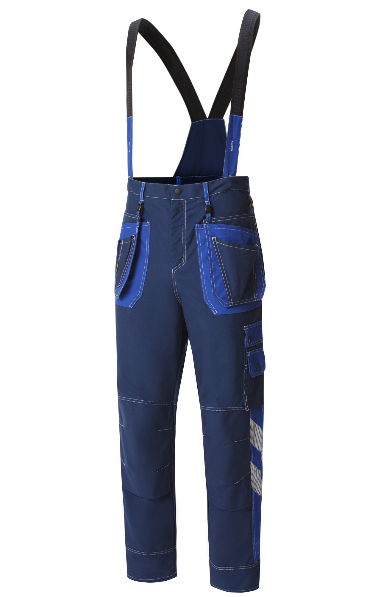 68810 Костюм "Прогресс" темно-синий с васильком  Летняя спецодежда  размер 56-58/170-176  - Вид №4