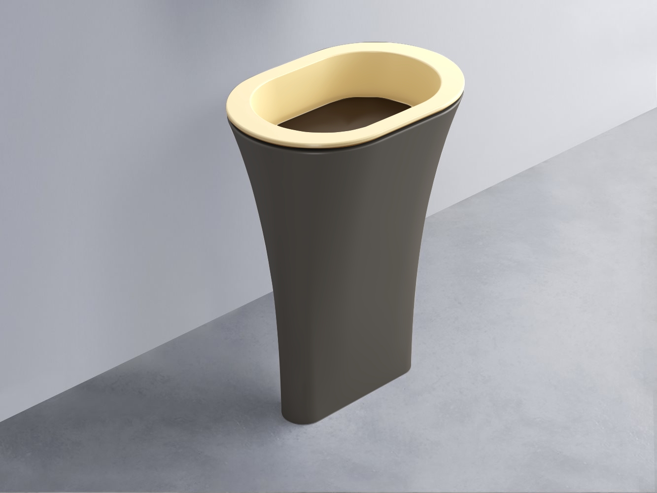 AMLA65-CN+AMPILO-CA+AMCOLO-FN Раковина Amedeo Ovale отдельностоящая cielo Enjoy + Amedeo Ceramica Cielo