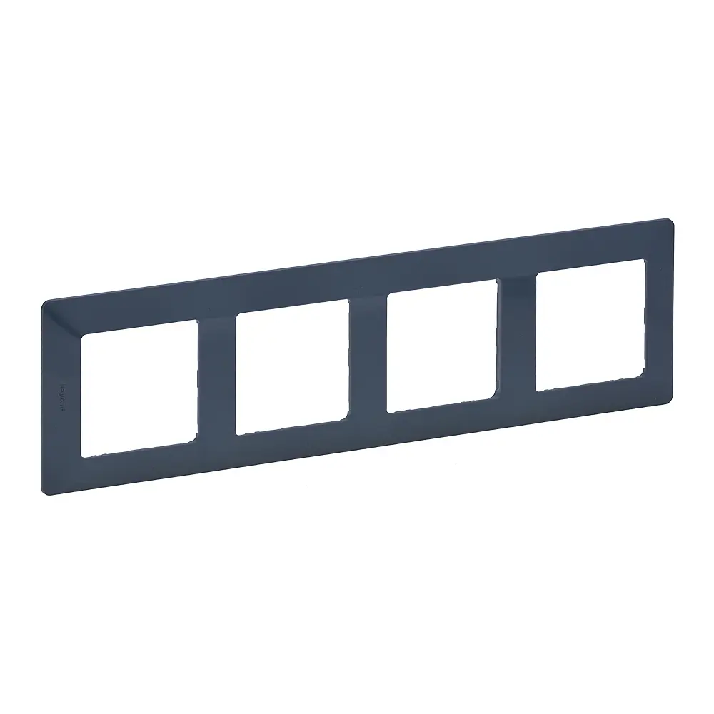 Рамка Legrand Valena Life 4 поста цвет лазурь STLM-2203653