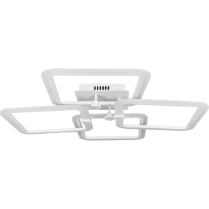 Люстра потолочная светодиодная Twister 10205/4 с пультом управления, 42 м², регулируемый белый свет, цвет белый