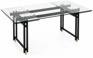 Calligaris Раздвижной прямоугольный стеклянный стол  Cs4119-r 180